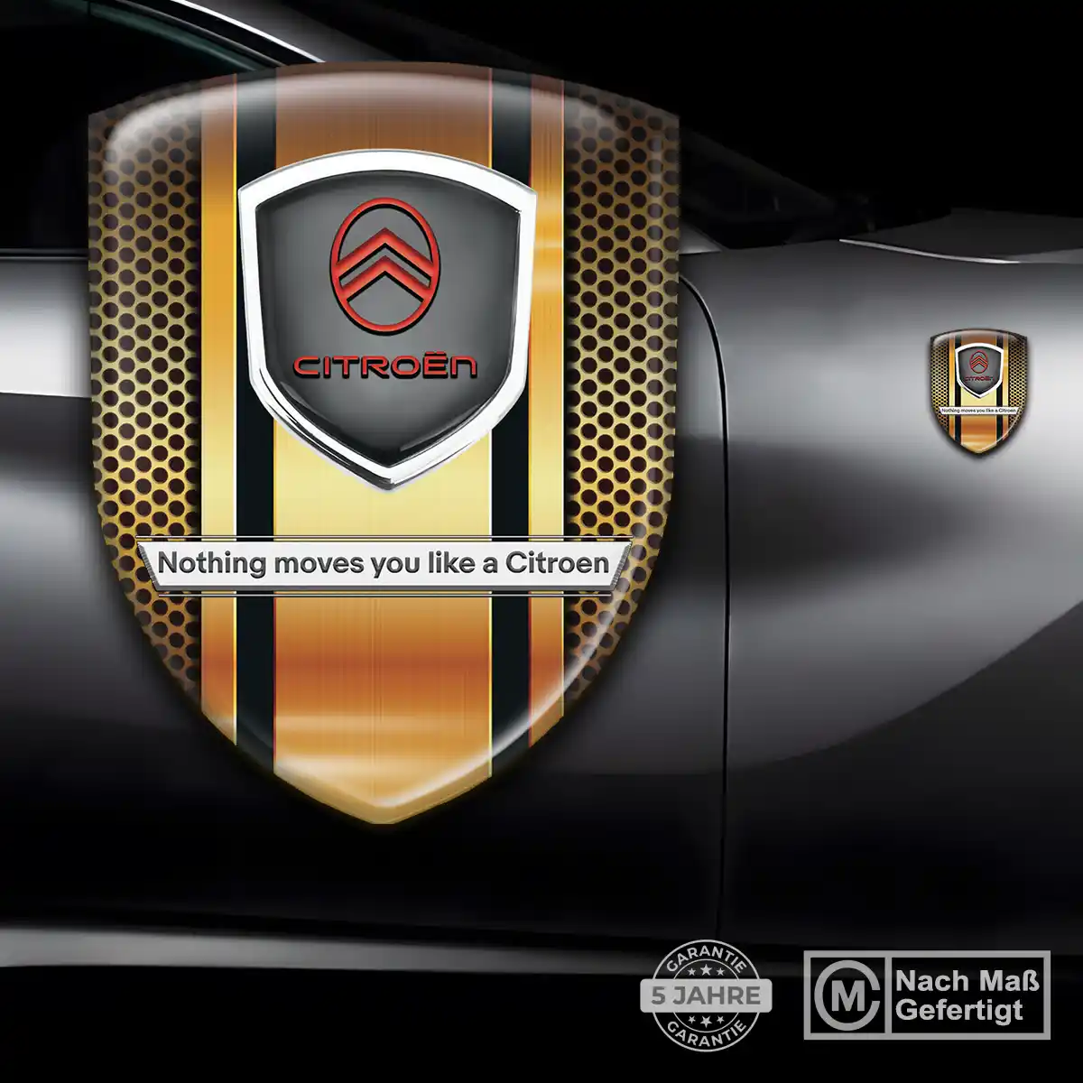 Citroen Aufkleber Silikon Embleme Exterieurdesign