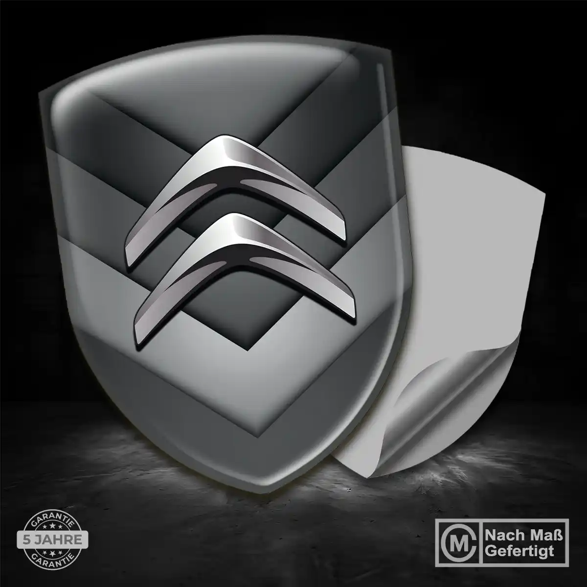 Citroen Aufkleber Silikon Embleme Limitierte Auflage