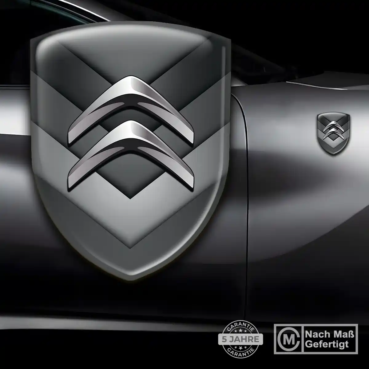 Citroen Aufkleber Silikon Embleme Limitierte Auflage