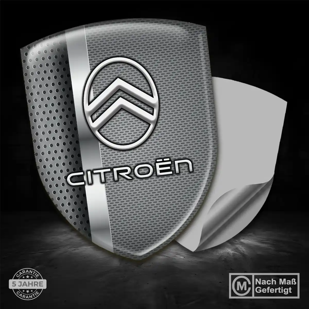 Citroen Aufkleber Silikon Embleme Markenedition