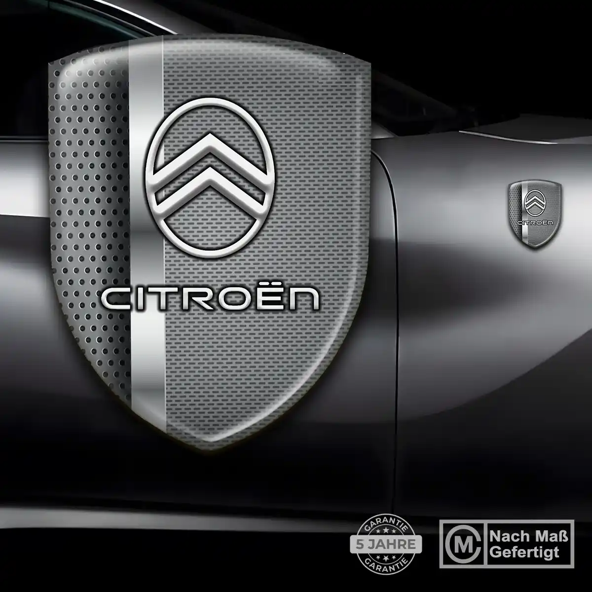 Citroen Aufkleber Silikon Embleme Markenedition