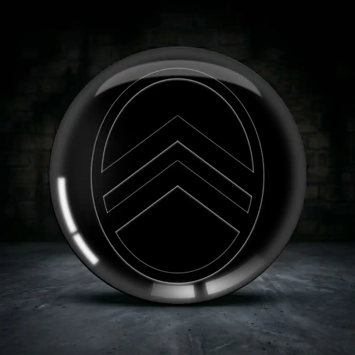Citroen Aufkleber Silikon Embleme Premium-Edition