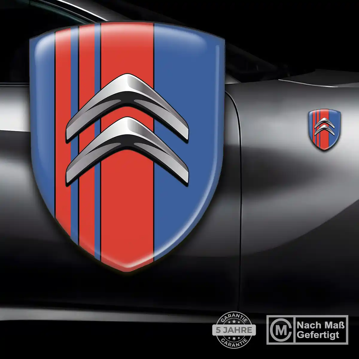 Citroen Aufkleber Silikon Embleme Premiumqualität