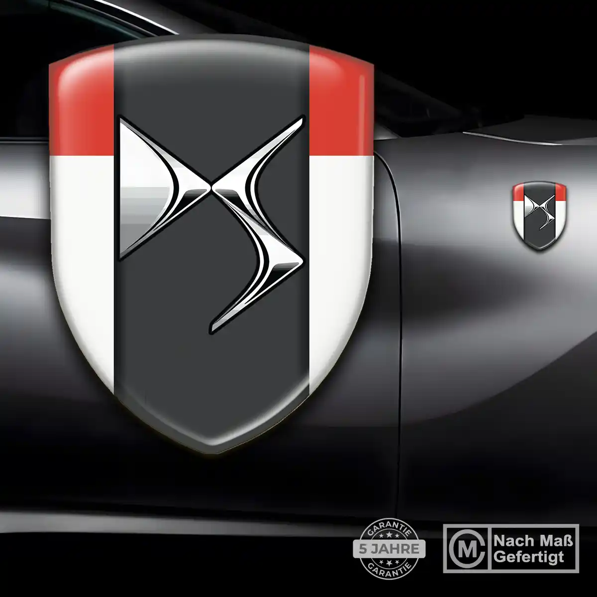 Citroen Aufkleber Wappen Auto Elegantes Design