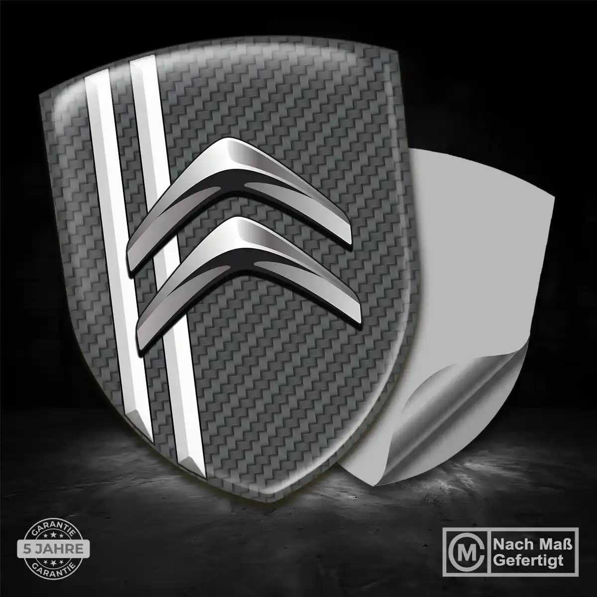 Citroen Aufkleber Wappen Auto Hochwertiges Harz