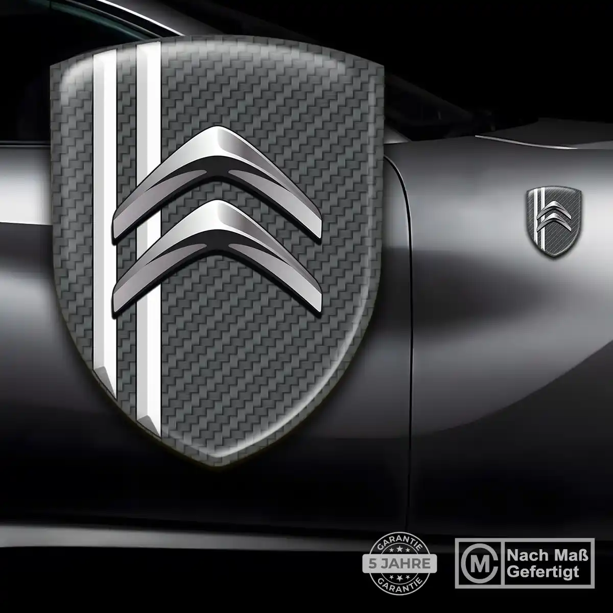 Citroen Aufkleber Wappen Auto Hochwertiges Harz