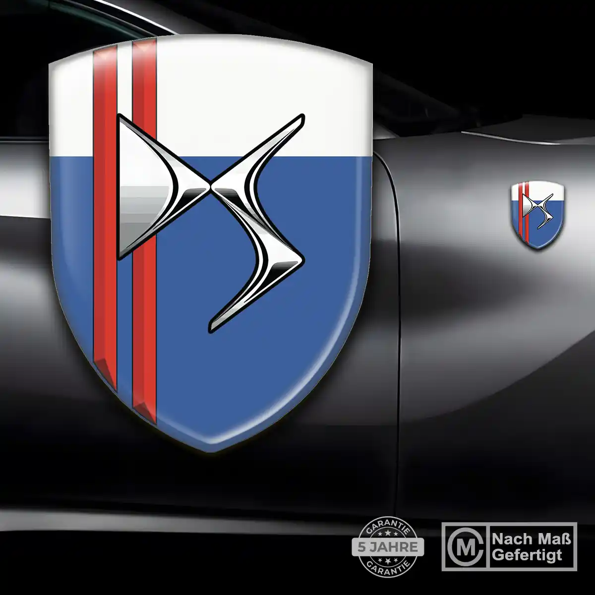 Citroen Aufkleber Wappen Auto Premium-Edition