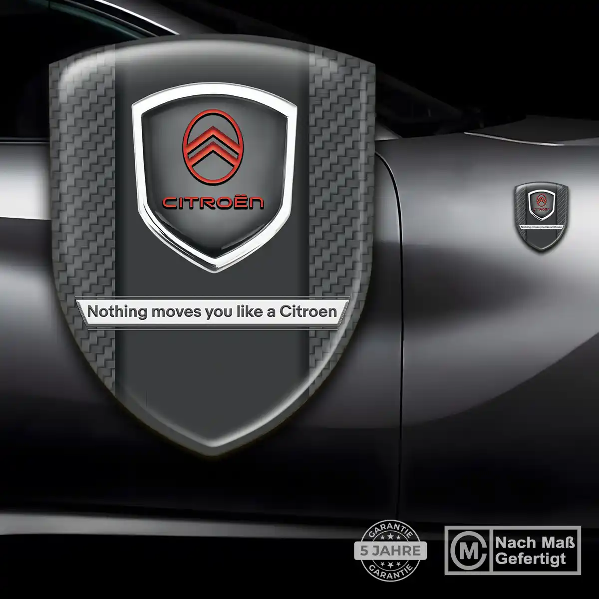 Citroen Aufkleber Wappen Auto Premiumqualität