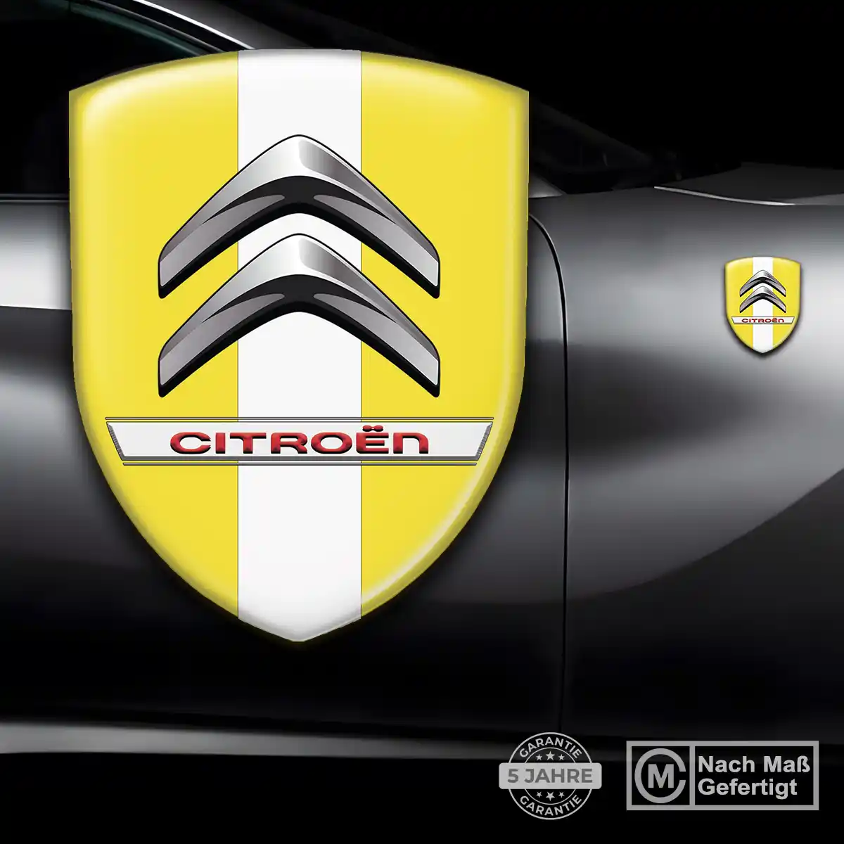 Citroen Aufkleber Wappen Auto Stilvolles Design