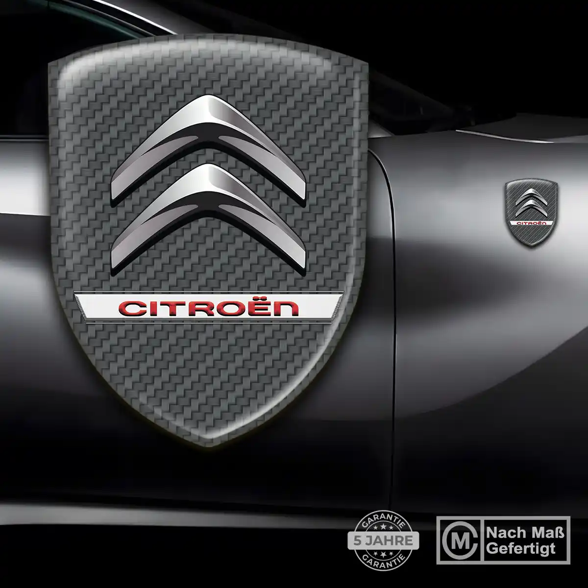 Citroen Aufkleber Wappen Emblem Auto Edles Design