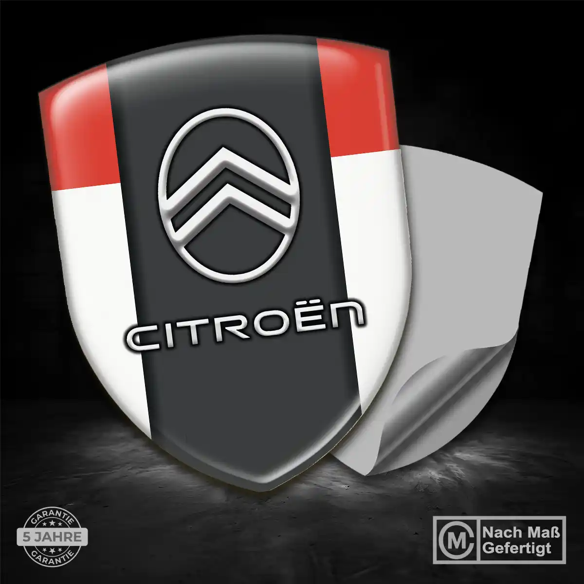 Citroen Aufkleber Wappen Emblem Auto Elegantes Design
