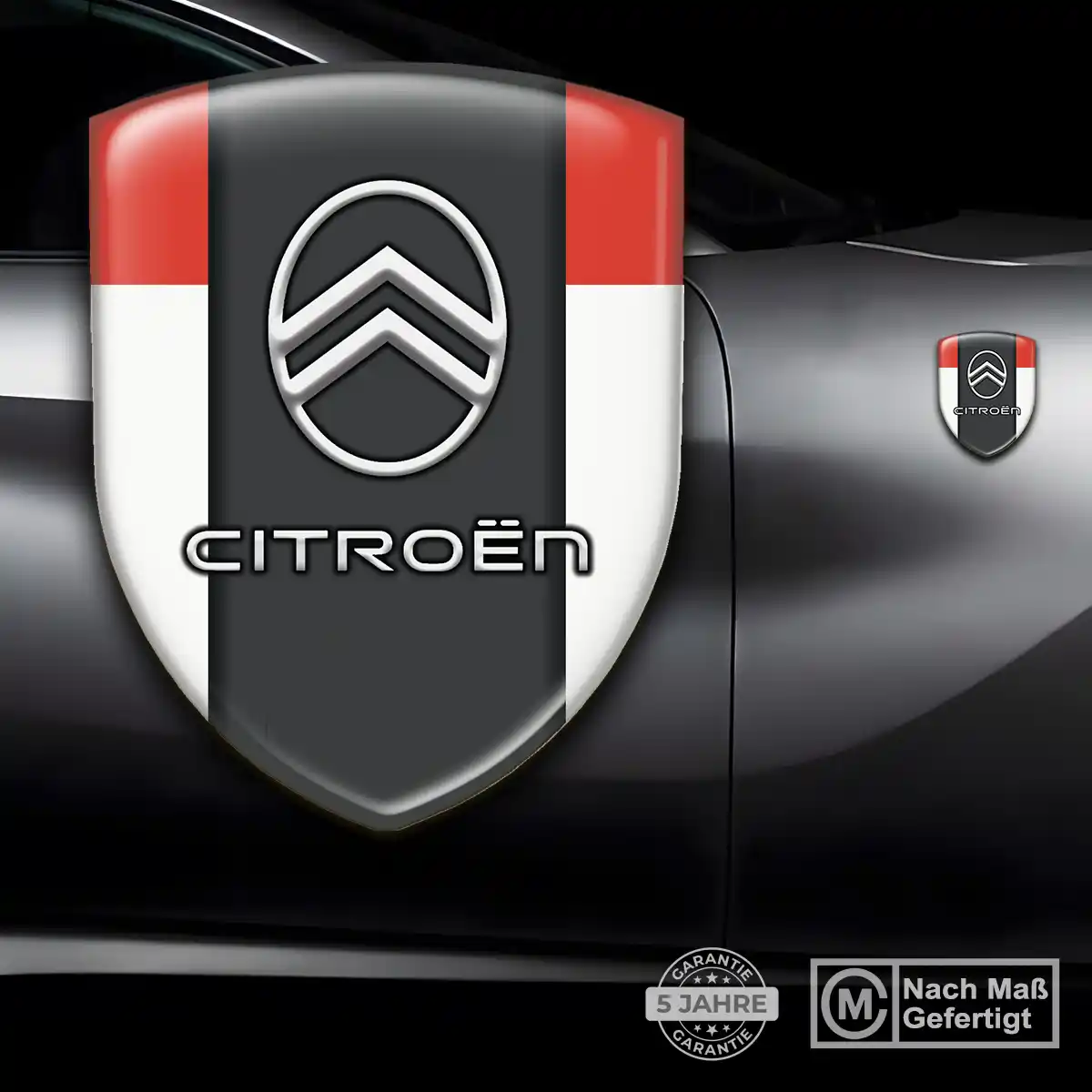 Citroen Aufkleber Wappen Emblem Auto Elegantes Design