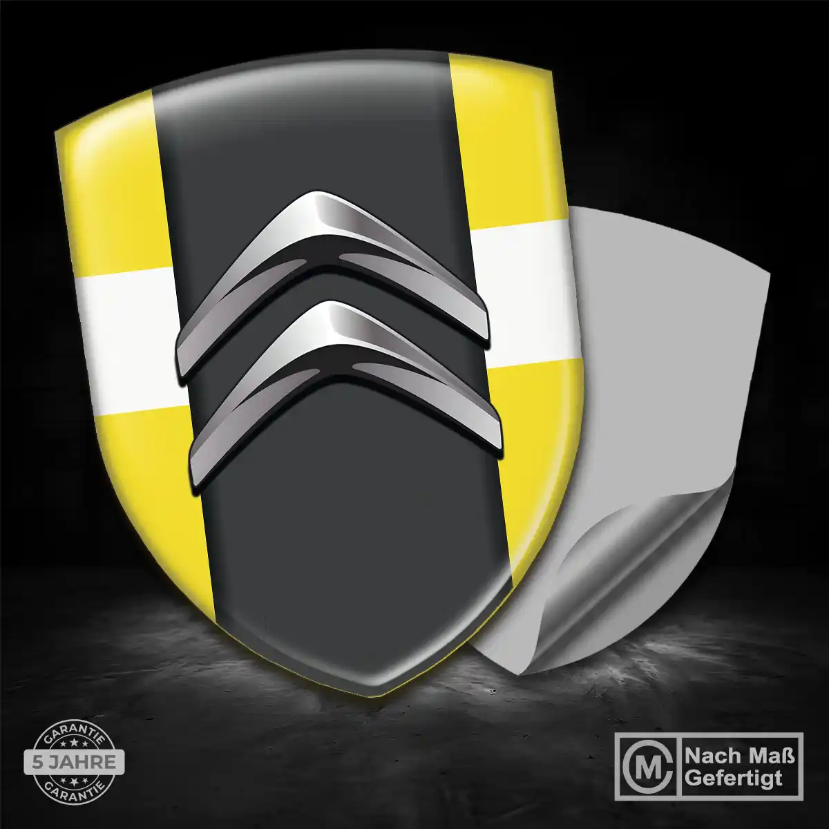 Citroen Aufkleber Wappen Emblem Auto Interieurdesign