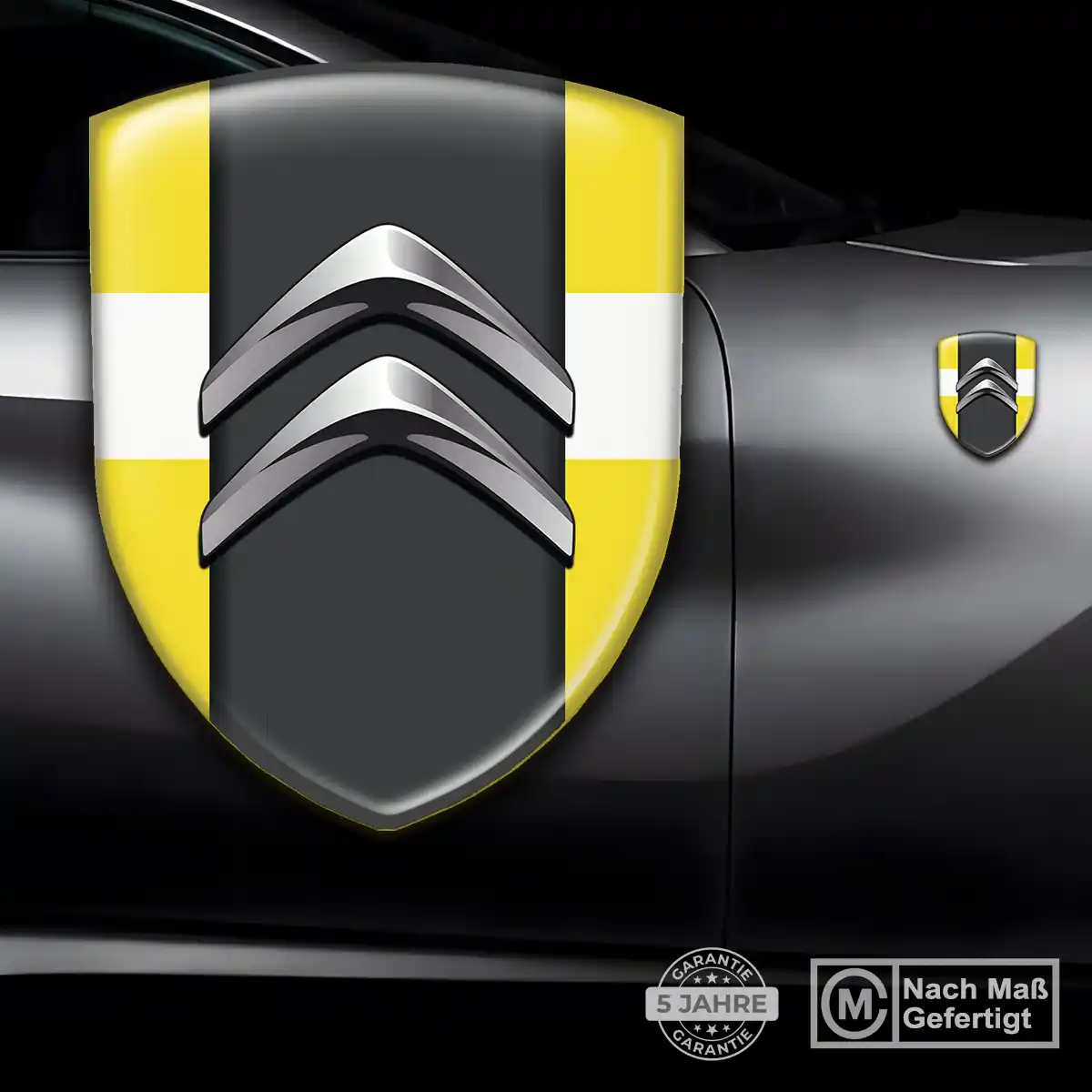 Citroen Aufkleber Wappen Emblem Auto Interieurdesign