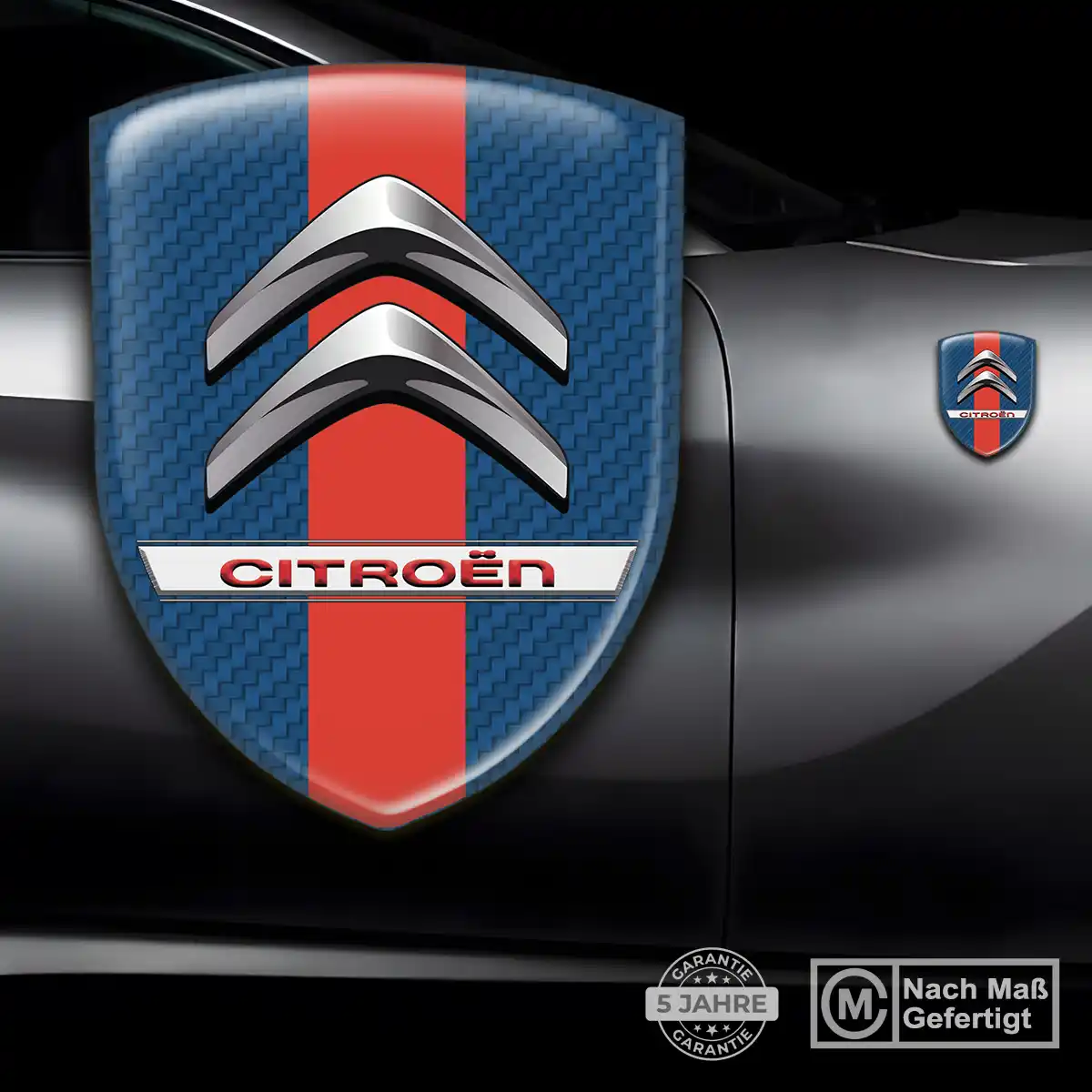 Citroen Aufkleber Wappen Emblem Edles Design
