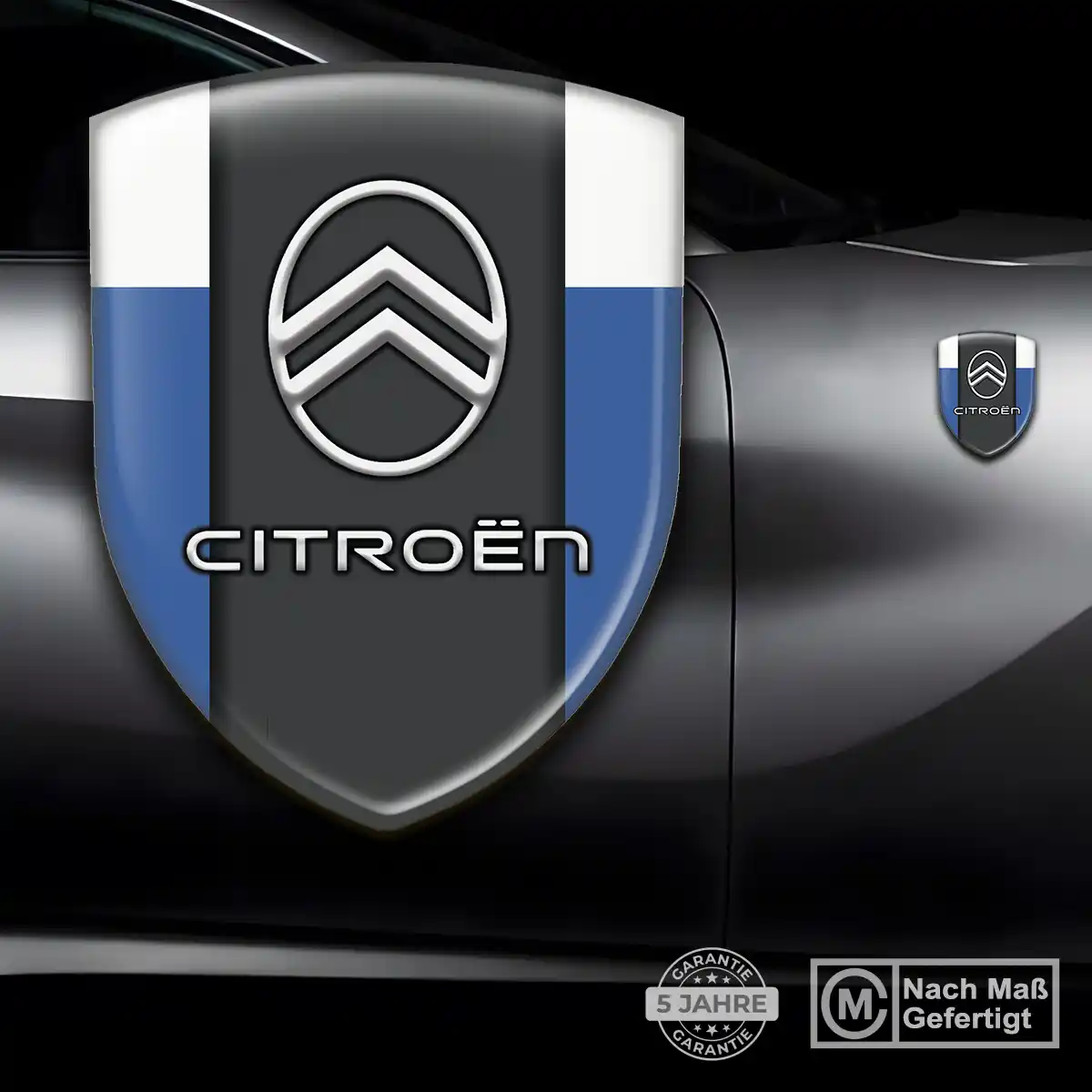 Citroen Aufkleber Wappen Emblem Premium-Edition