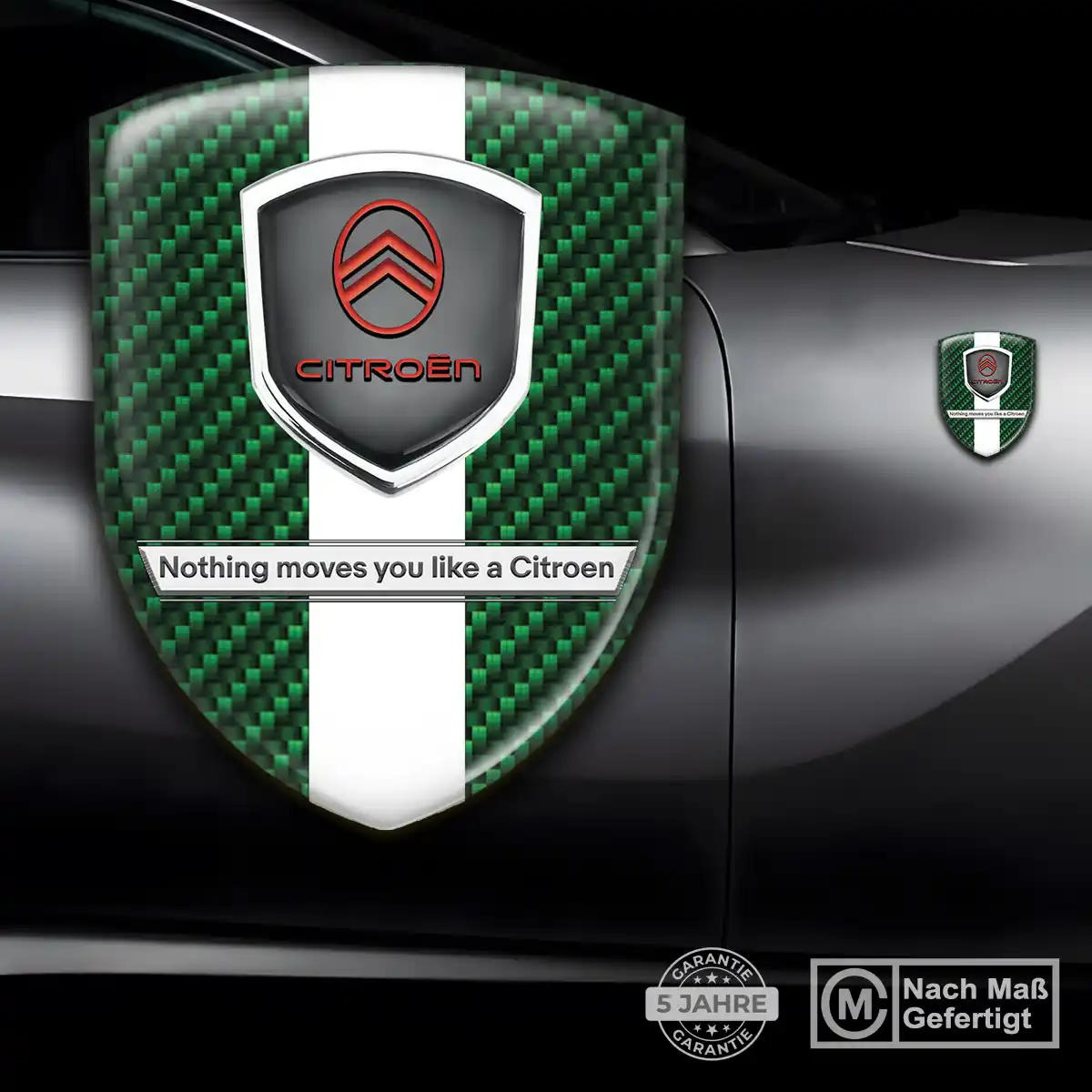 Citroen Aufkleber Wappen Emblem Stilvolles Design