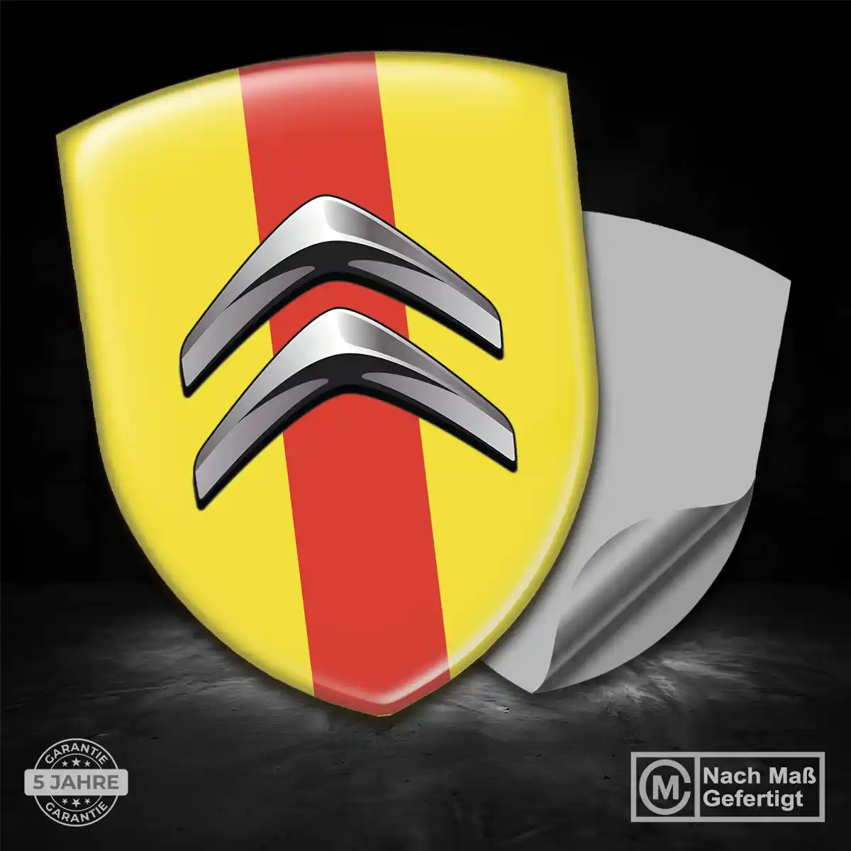 Citroen Aufkleber Wappen Limitierte Auflage