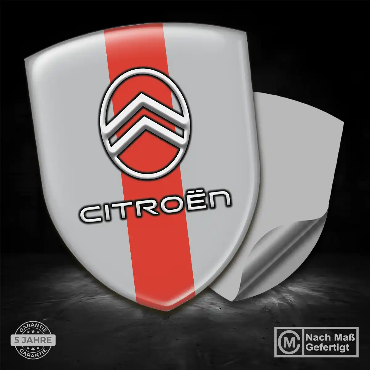 Citroen Aufkleber Wappen Markenedition
