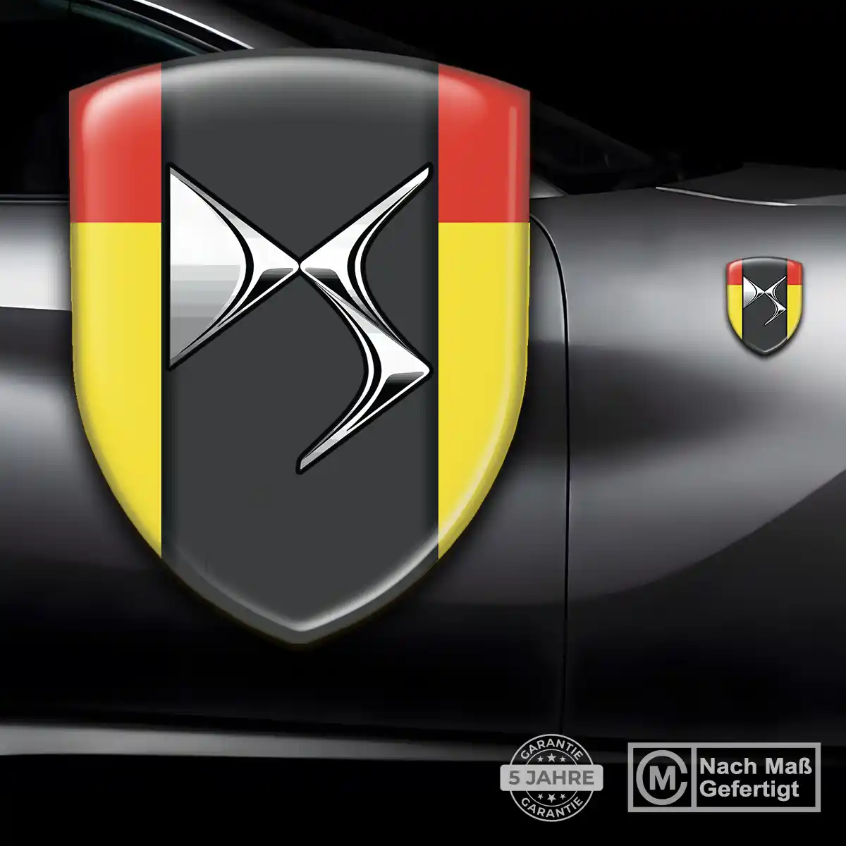 Citroen Aufkleber Wappen Modernes Design