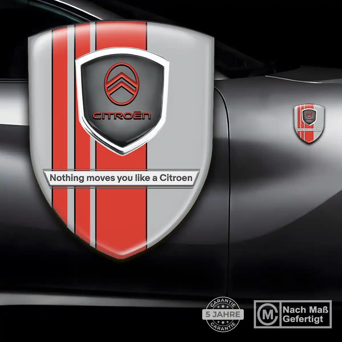 Citroen Aufkleber Wappen Premium-Edition