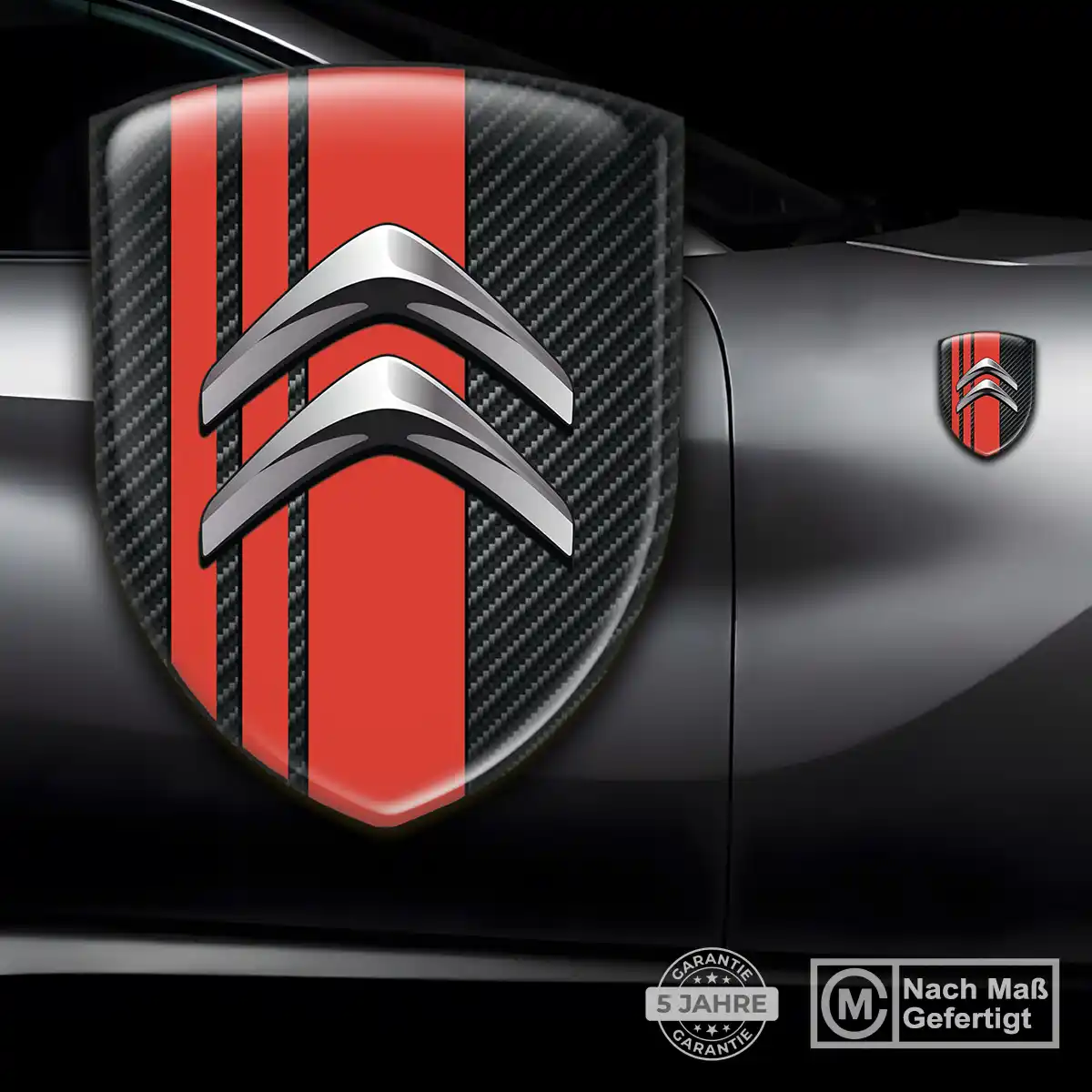 Citroen Aufkleber Wappen Premiumqualität