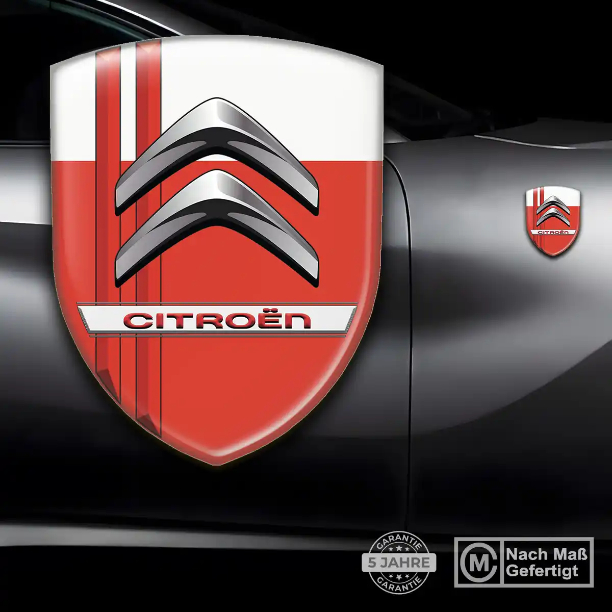 Citroen Emblem Aufkleber Anspruchsvolles Design