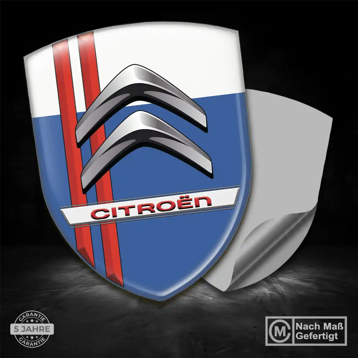 Citroen Emblem Aufkleber Ausdrucksstarkes Design