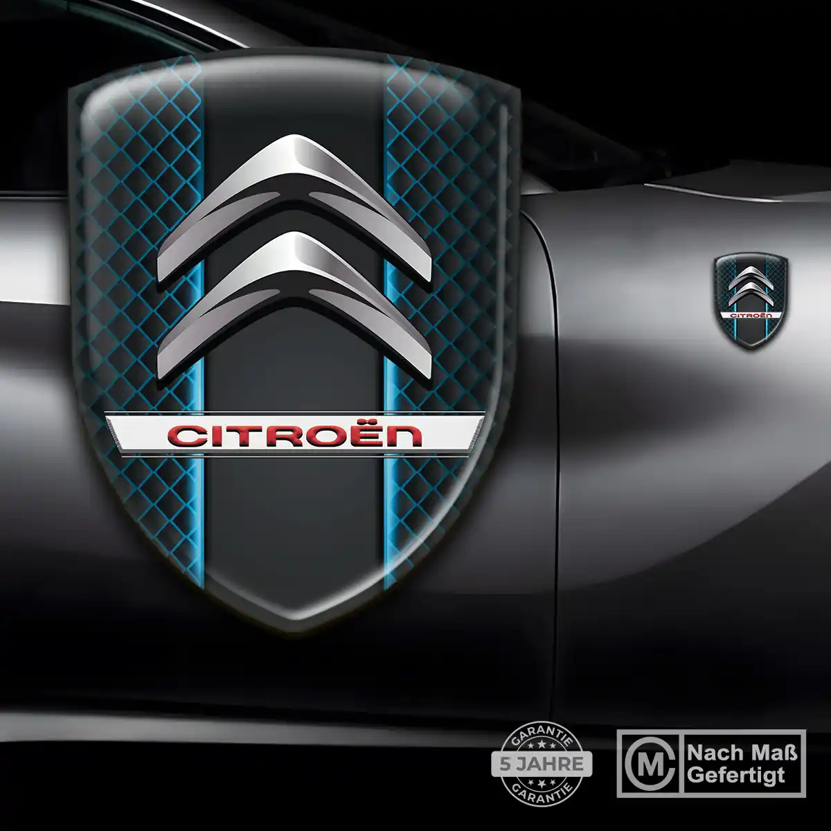 Citroen Emblem Aufkleber Auto Luxus-Edition