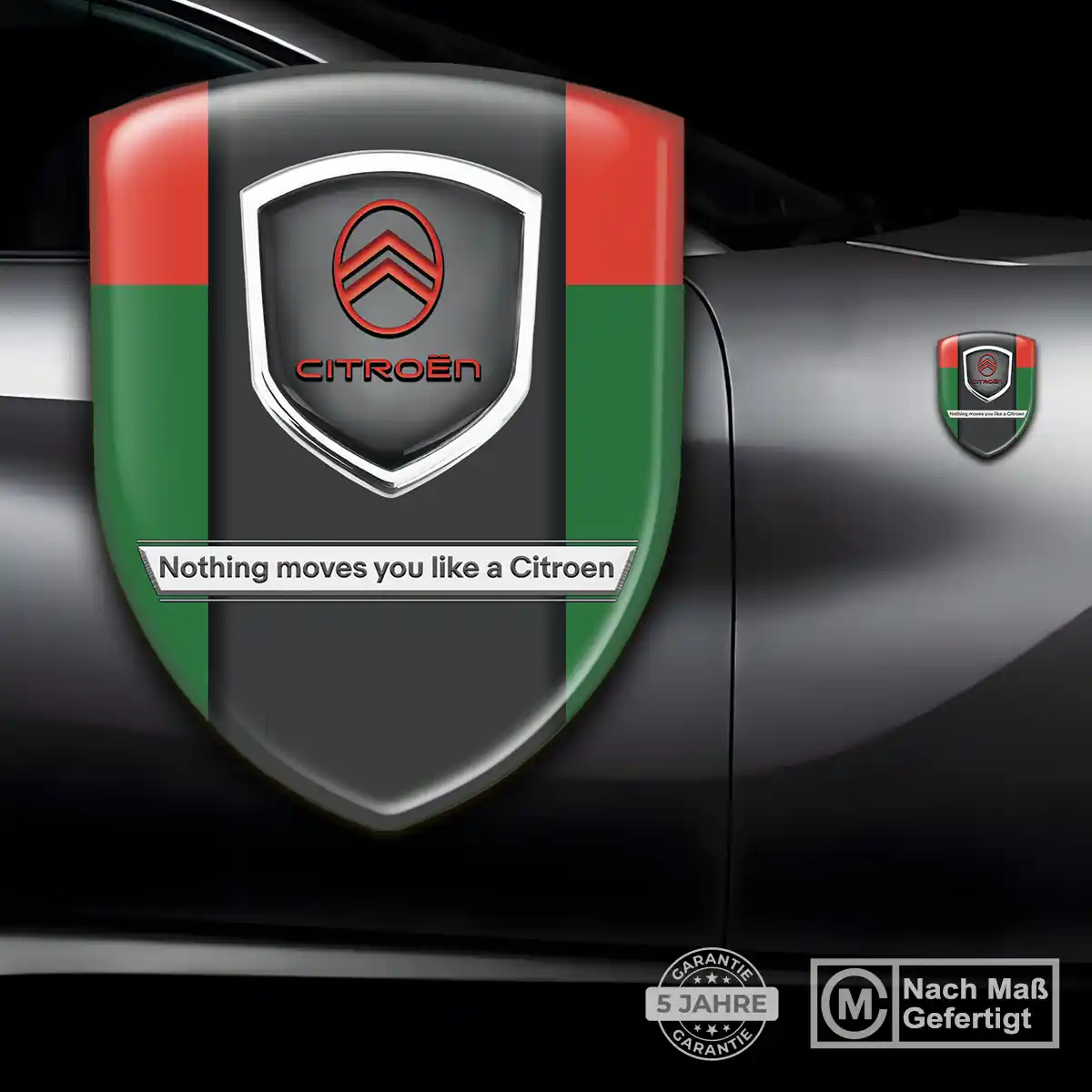 Citroen Emblem Aufkleber Auto Premium-Edition
