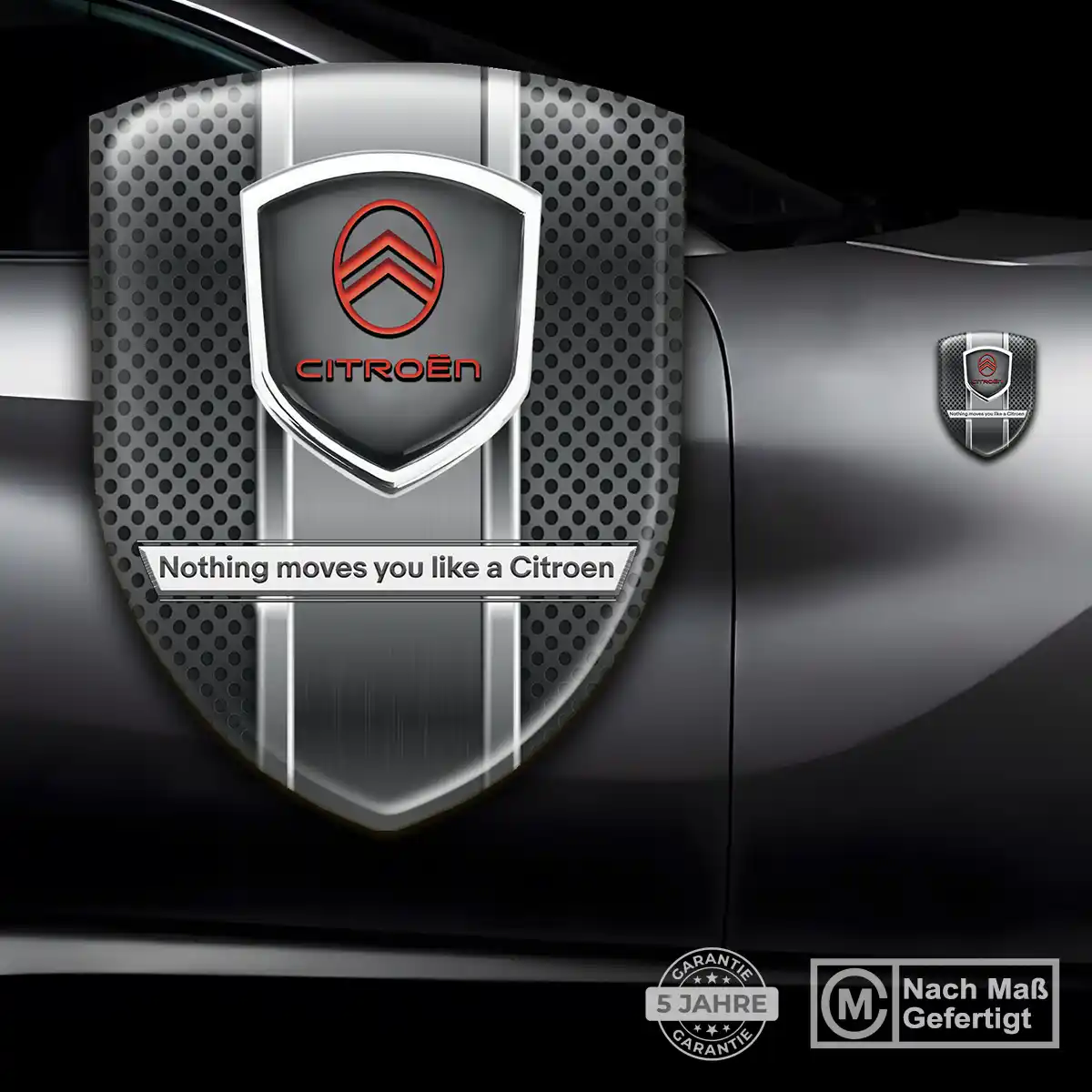 Citroen Emblem Aufkleber Limitierte Auflage