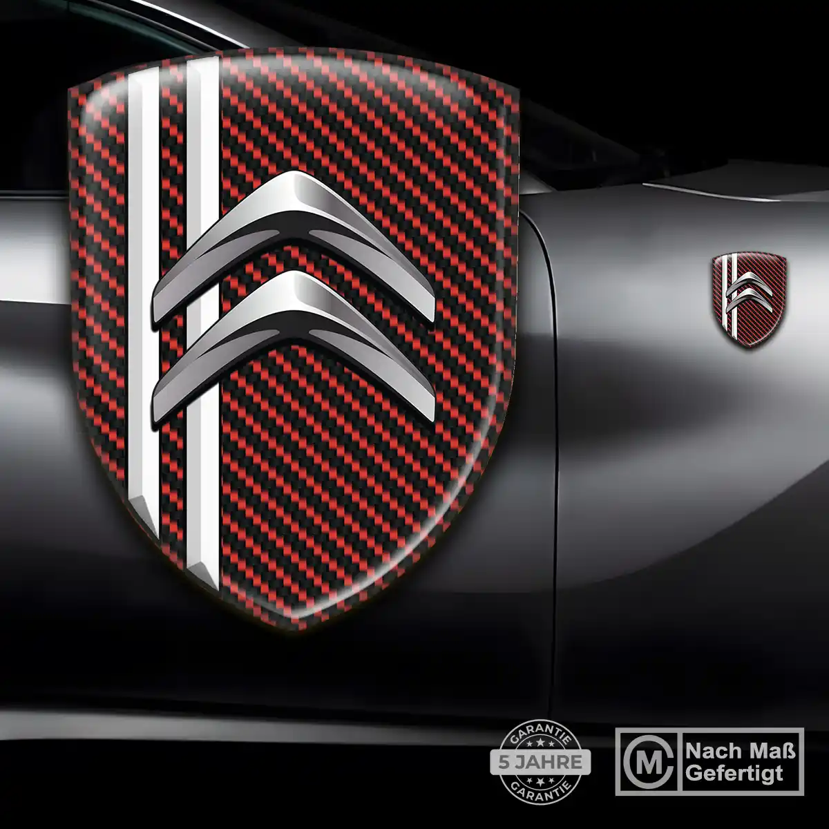 Citroen Emblem Aufkleber Luxus-Edition