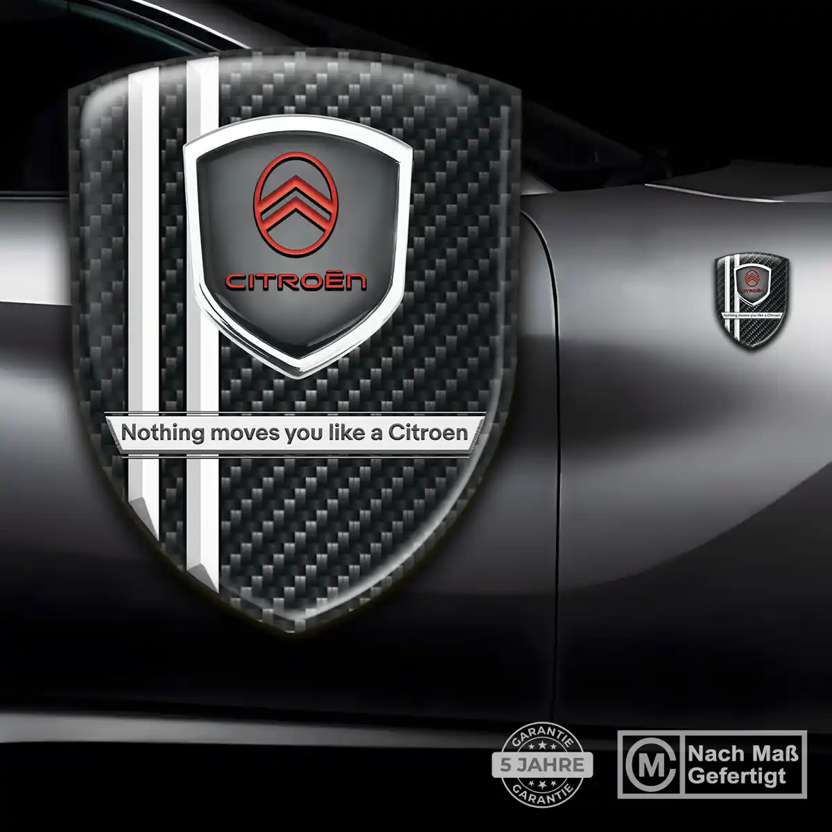 Citroen Emblem Aufkleber Premiumqualität