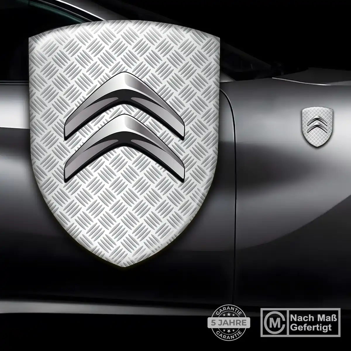 Citroen Emblem Aufkleber Wappen Ausdrucksstarkes Design