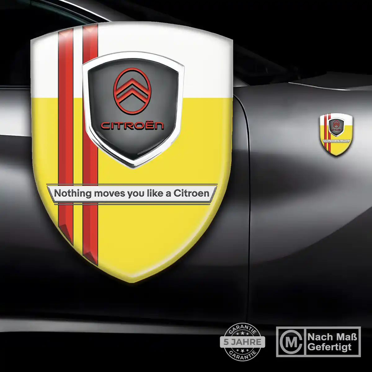 Citroen Emblem Aufkleber Wappen Auto Edles Design