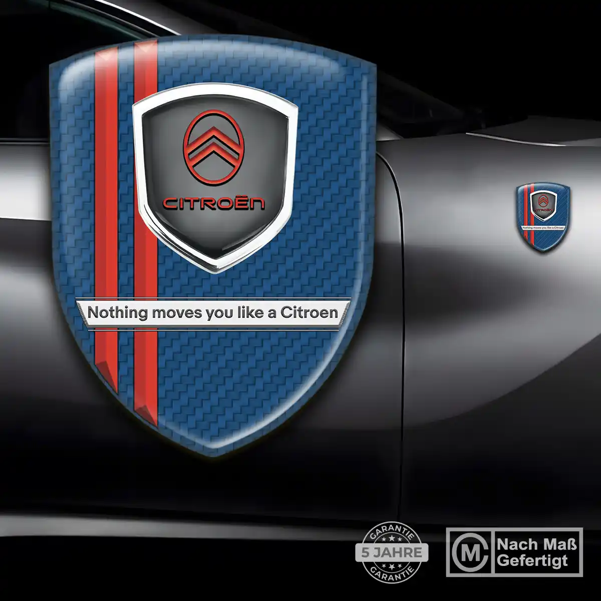 Citroen Emblem Aufkleber Wappen Auto Elegantes Design