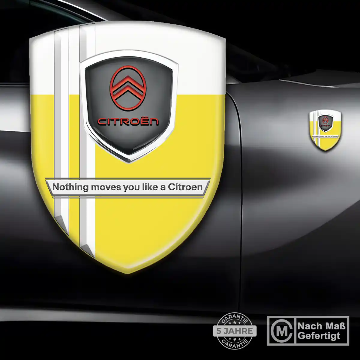 Citroen Emblem Aufkleber Wappen Auto Exterieurdesign