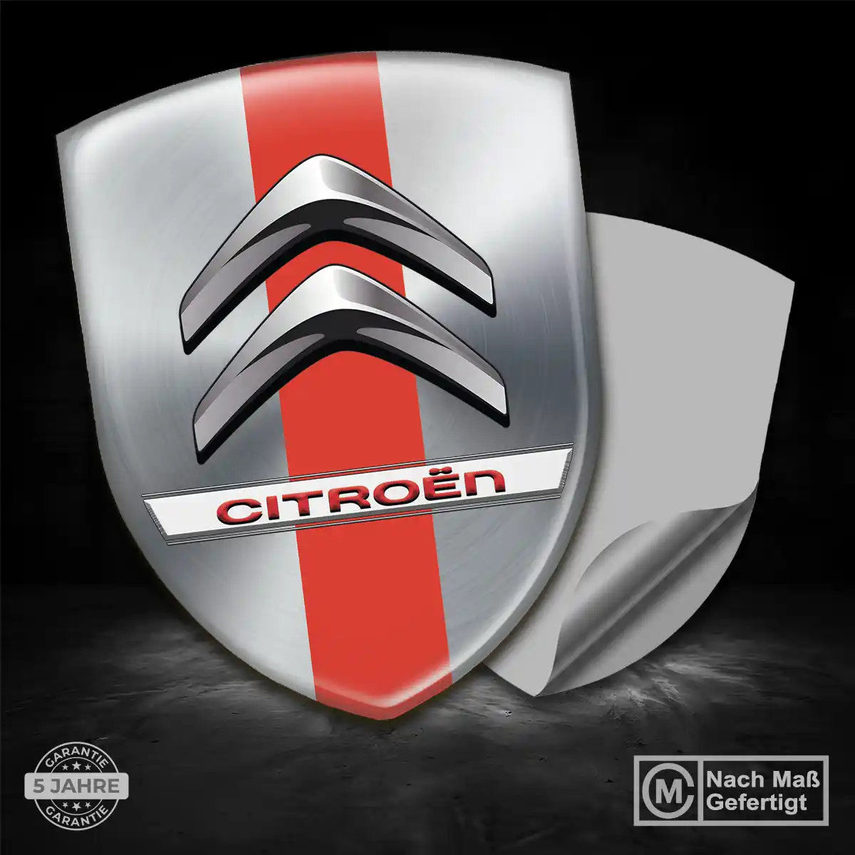 Citroen Emblem Aufkleber Wappen Auto Interieurdesign