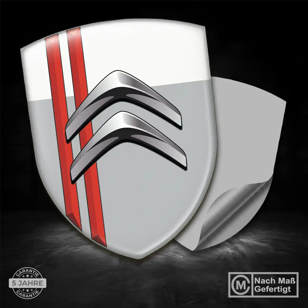 Citroen Emblem Aufkleber Wappen Auto Limitierte Auflage