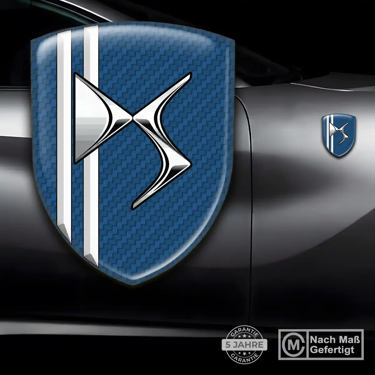 Citroen Emblem Aufkleber Wappen Auto Luxus-Edition
