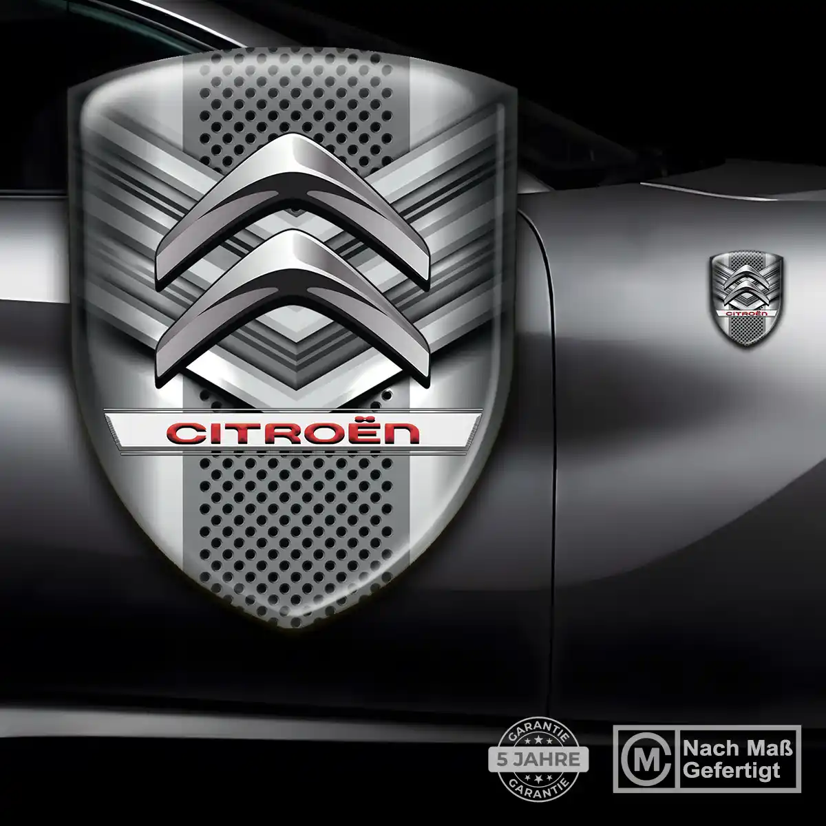 Citroen Emblem Aufkleber Wappen Auto Tuningfahrzeug