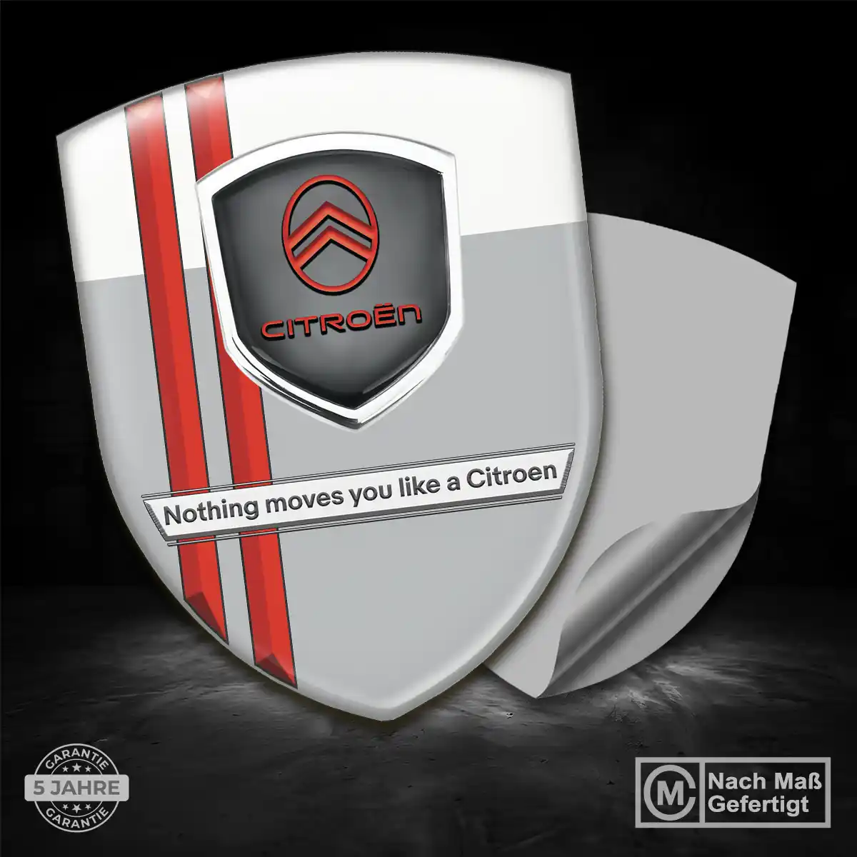 Citroen Emblem Aufkleber Wappen Edles Design