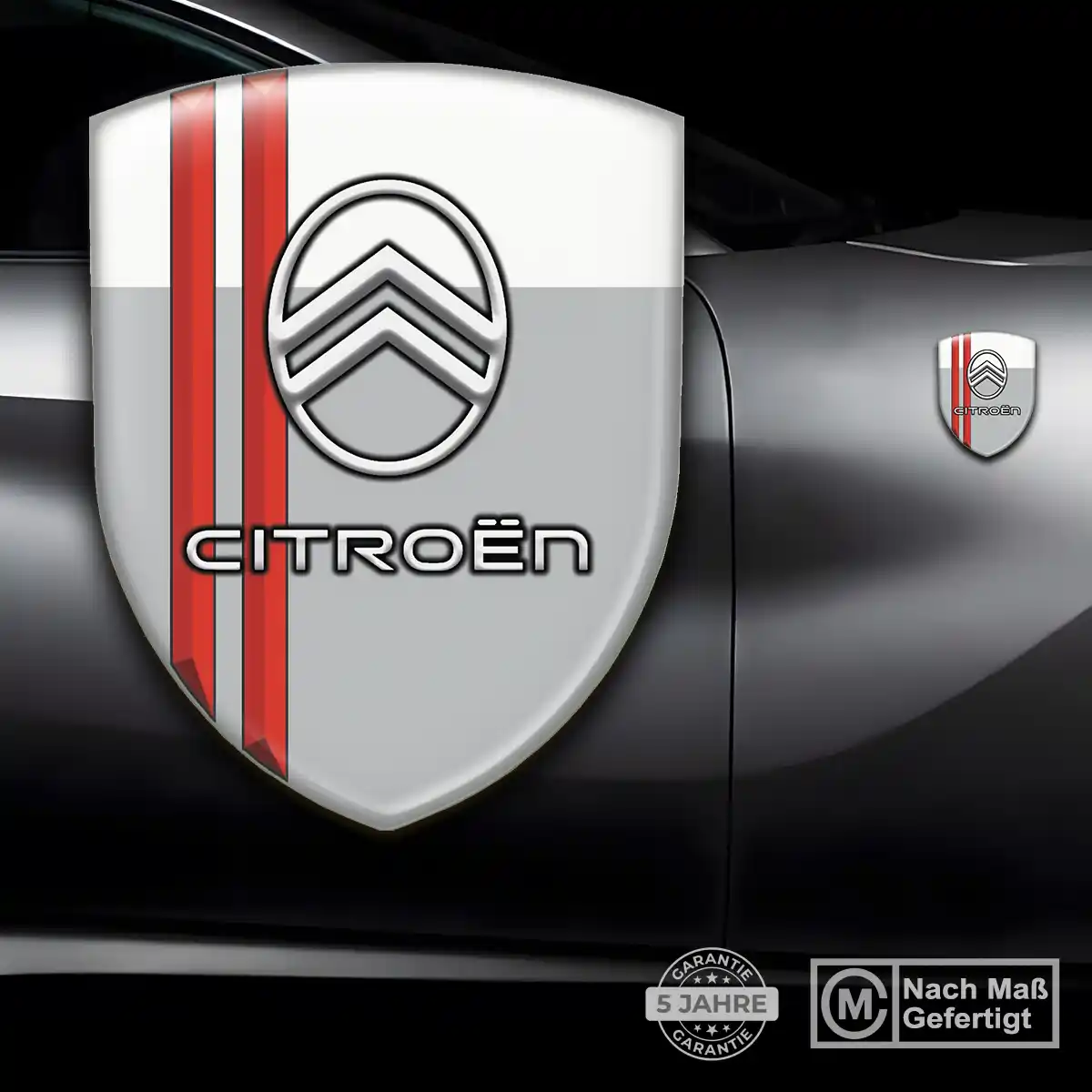 Citroen Emblem Aufkleber Wappen Hochwertiges Harz