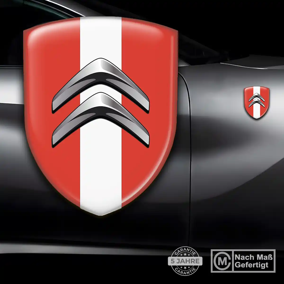 Citroen Emblem Aufkleber Wappen Limitierte Auflage