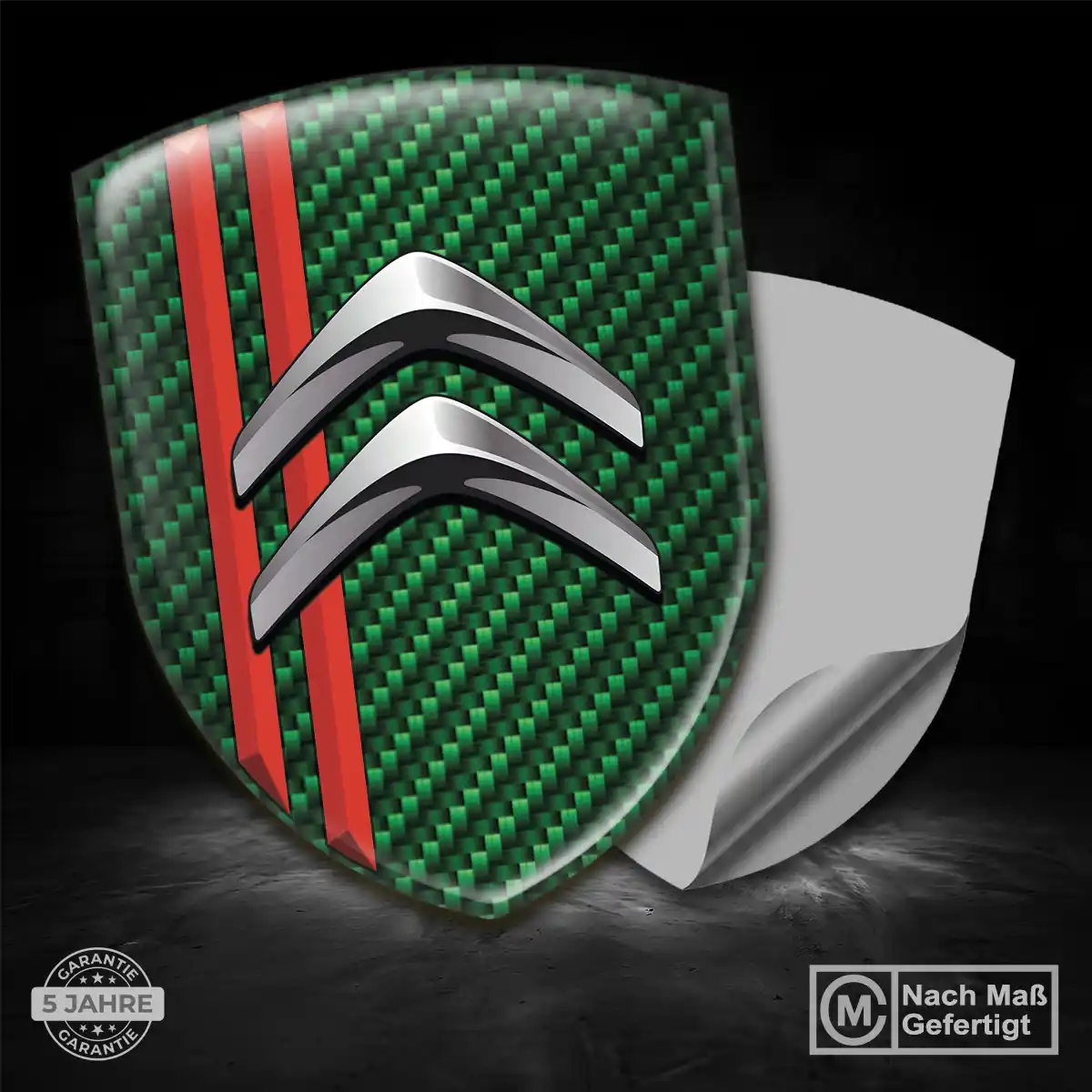 Citroen Emblem Aufkleber Wappen Luxus-Edition