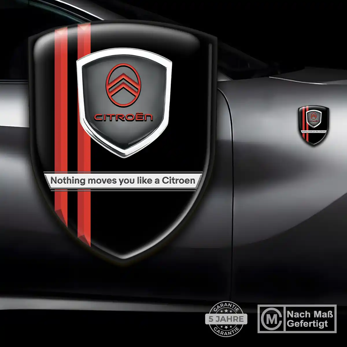 Citroen Emblem Aufkleber Wappen Markenedition
