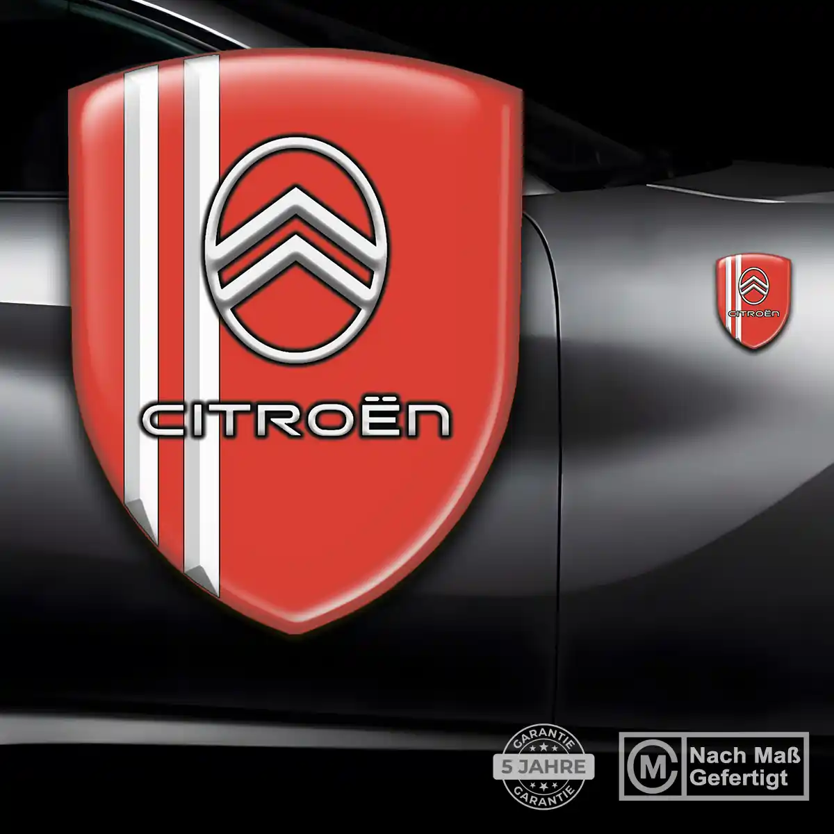 Citroen Emblem Aufkleber Wappen Modernes Design