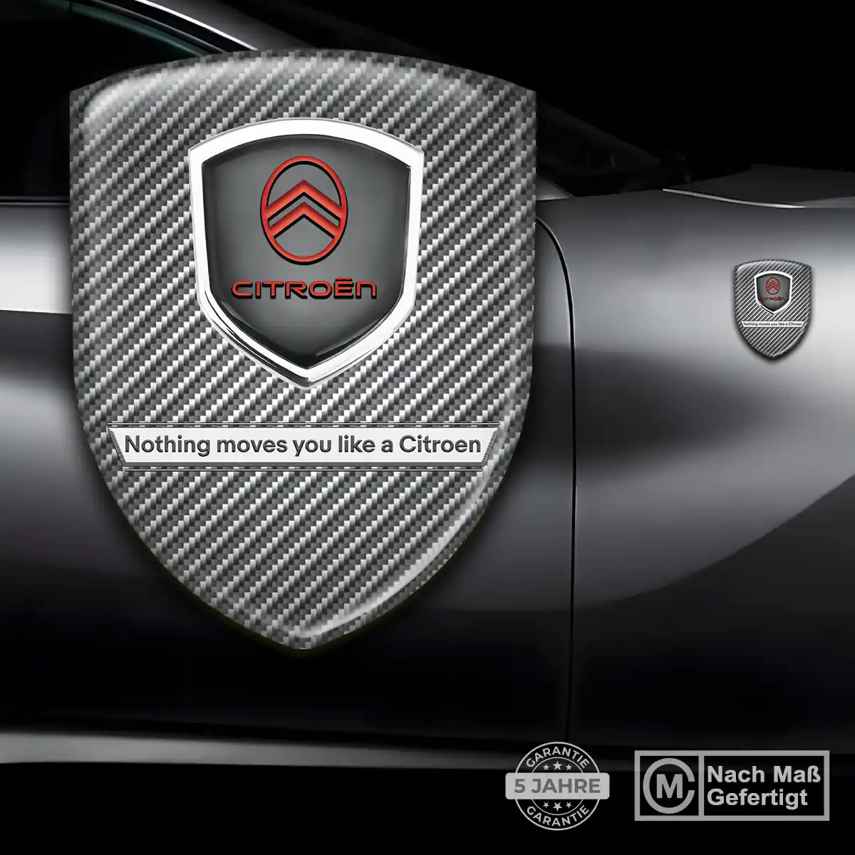 Citroen Emblem Aufkleber Wappen Premium-Edition