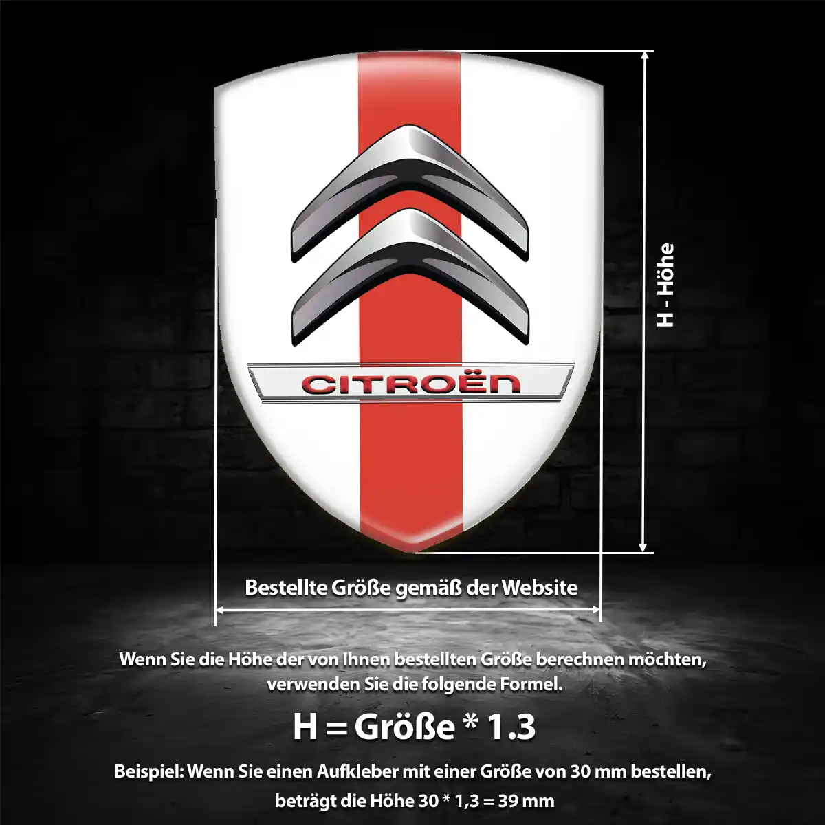 Citroen Emblem Auto Stilvolles Design