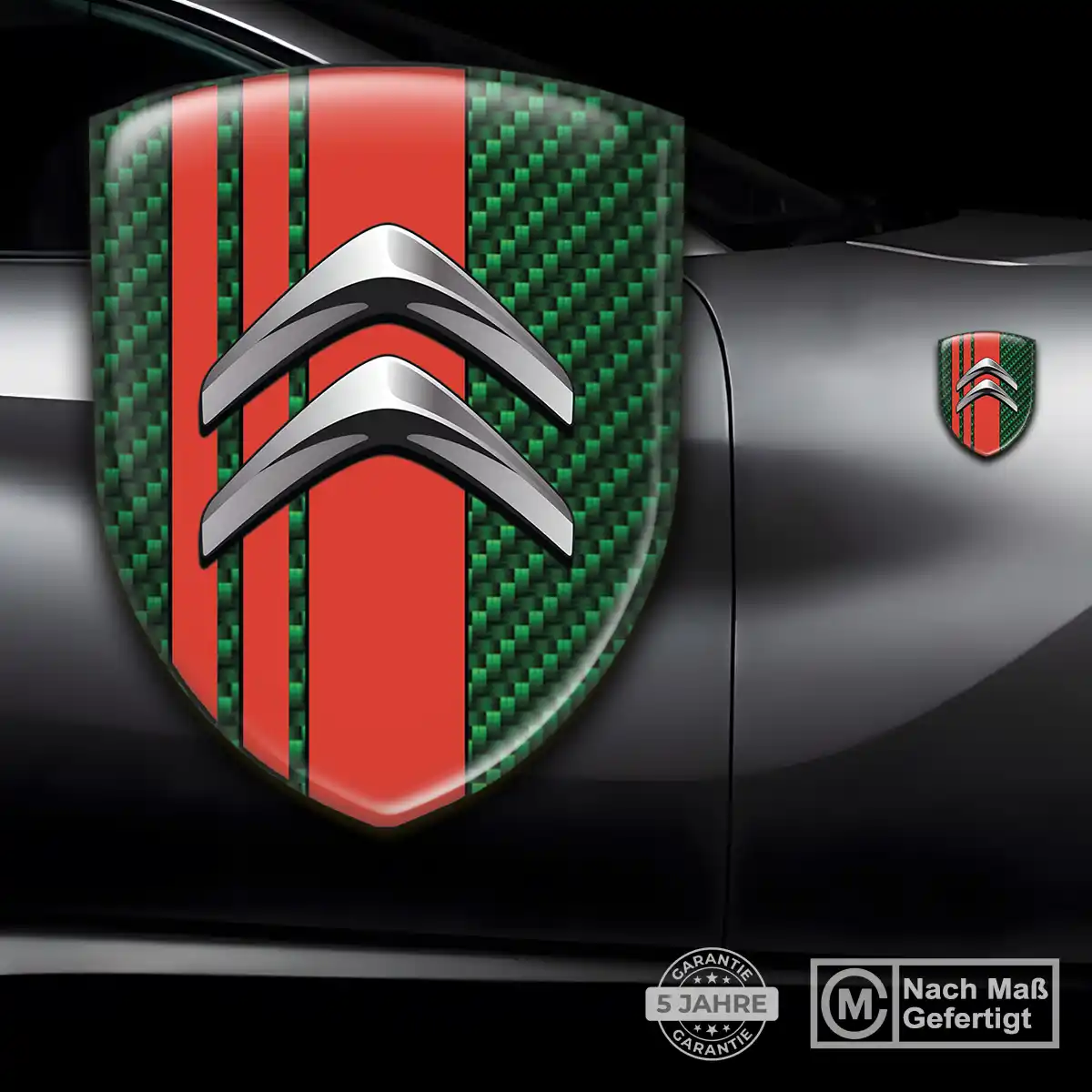 Citroen Emblem Auto Tuningfahrzeug